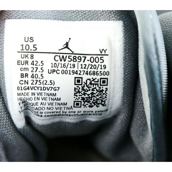 Nike Jordan 1 Mid Sheila Rashid UNITE Grey Womens - Picture 11 of 12